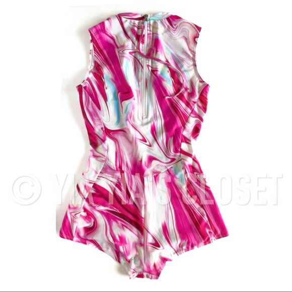 NEW Endless Waves Juniors M(7-9) Warm Wave One-Piece Romper Swimsuit NWOT - Picture 5 of 16